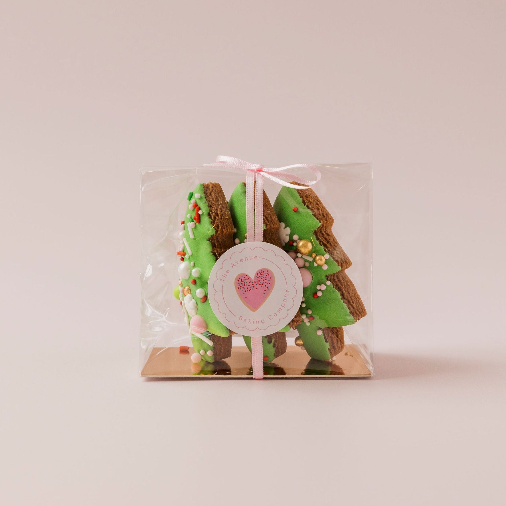 Gingerbread Gift Bag - Trees