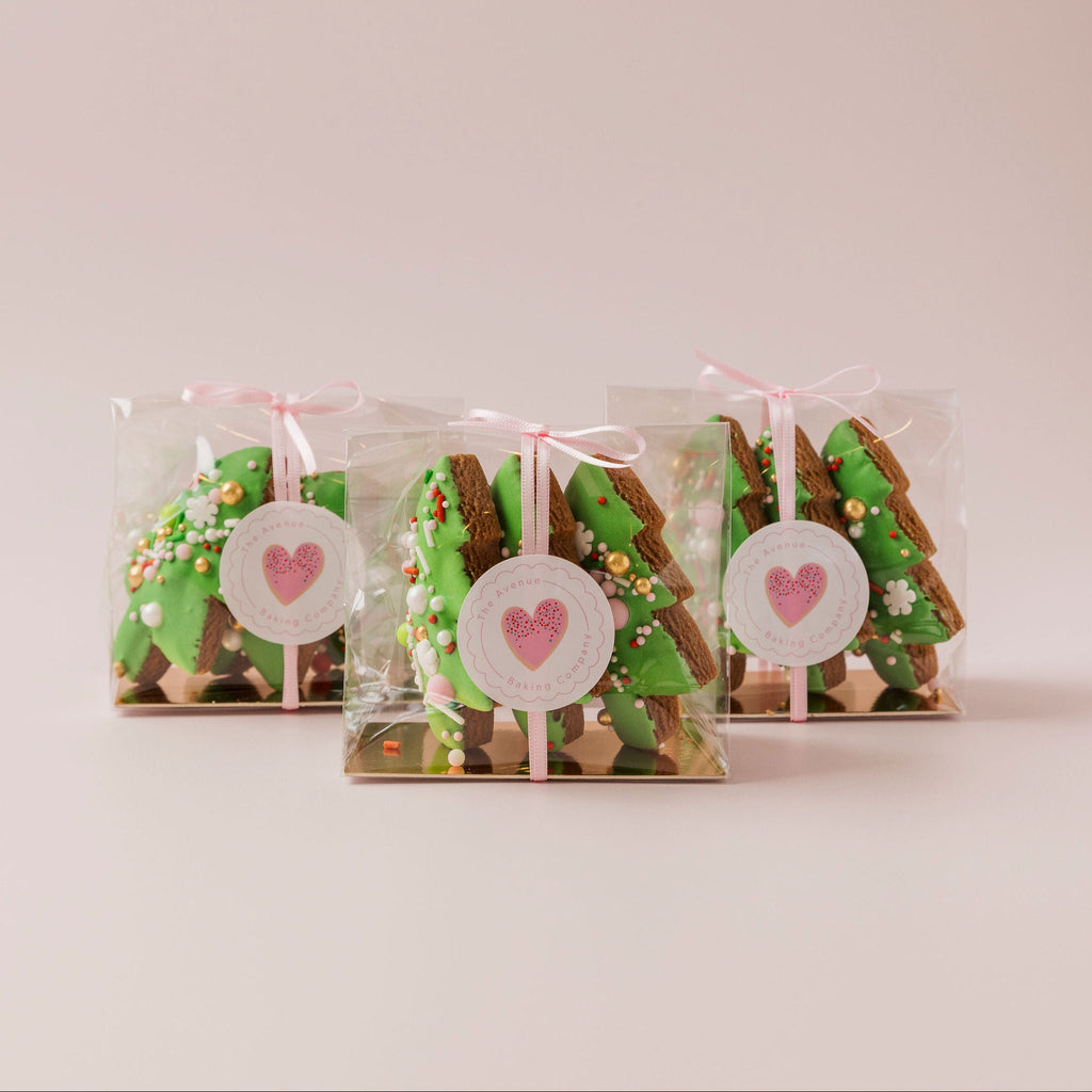 Gingerbread Gift Bag - Trees