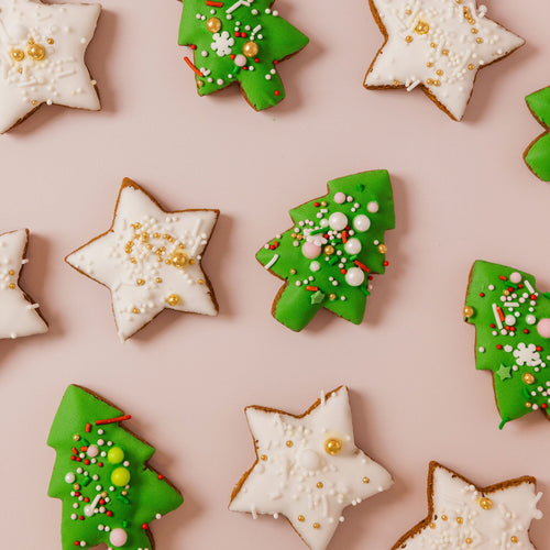Gingerbread Gift Bag - Stars